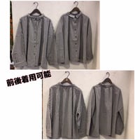 【160】2wayチェックブラウス