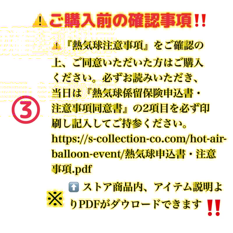 2024🎄宮ケ瀬 X'mas12/10(火)】熱気球体験 17:00～22:00）※受付16