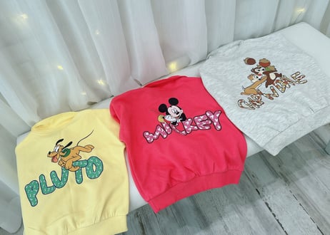 韓国ディズニーキャラセットアップ90〜120