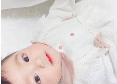 リボンレースロンパース🎀各種59〜80(春夏秋)