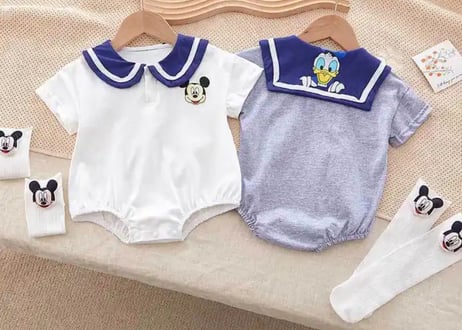 ミッキー＆ドナルドセーラーロンパース66〜90