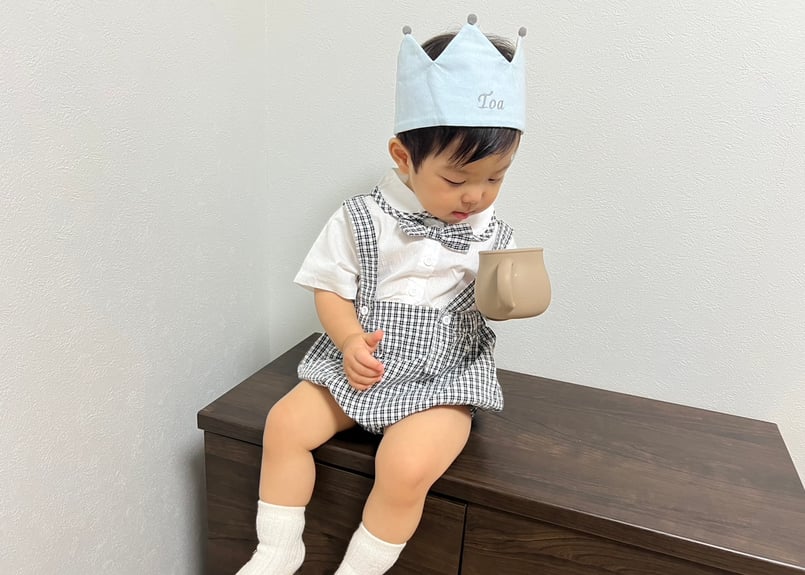 蝶ネクタイ韓国風ブルマロンパース66〜90 | Prince