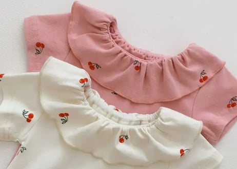 ラビットチェリーロンパース🐰🍒66〜90 一部即納