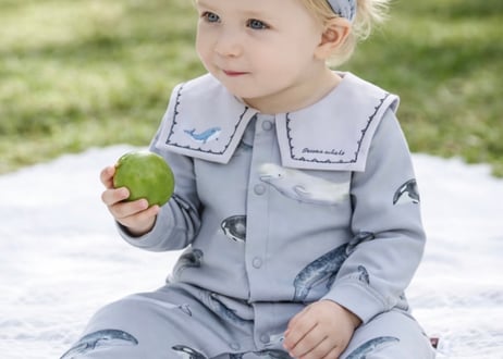 オーシャンフレンズセーラーロンパース🐋66〜90