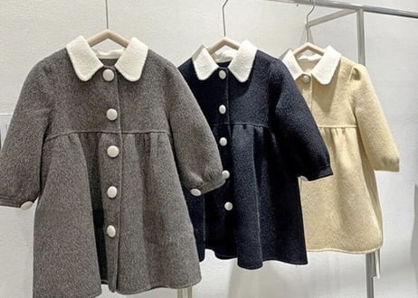 ウールコットンコート⭐︎90〜130