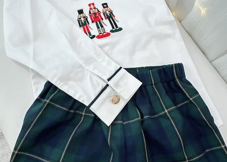 兵隊さん蝶ネクタイcottonセットアップ73〜120