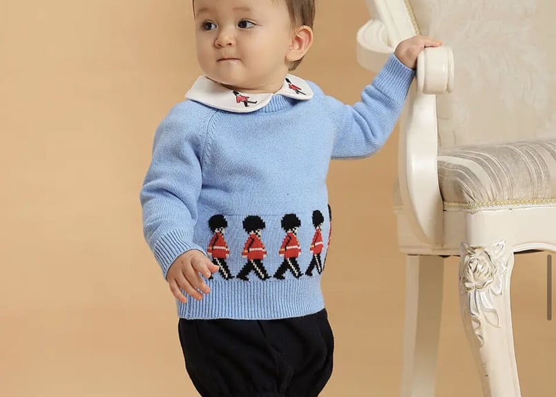 シモンズグランドセール 兵隊さんセーター各種♡73〜110再入荷!! Prince | ベビー