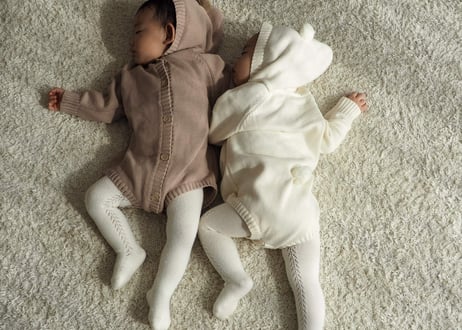 くまさんニットロンパース🧸66〜90一部即納