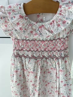 ピエロ襟スモッキングワンピース＆ロンパース66〜130 | Prince