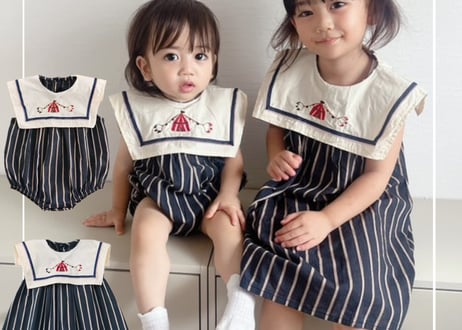 サーカスセーラーリンクロンパース＆ワンピース66〜140