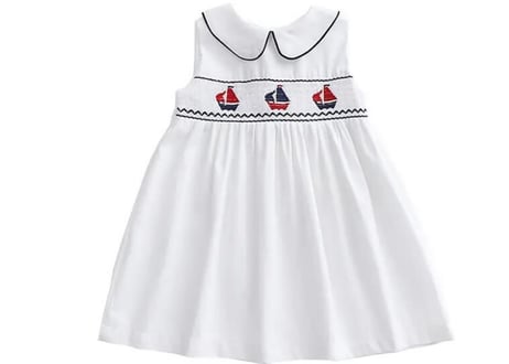 マリンホワイトワンピース⛵️80〜120