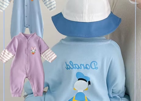 ドナルドデイジーBabyカバーオール66〜100