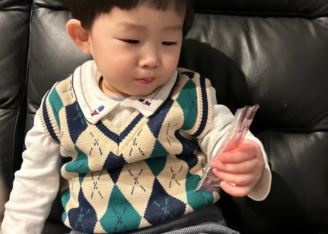 菱形cottonベスト80〜120
