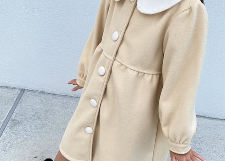 ウールコットンコート⭐︎90〜130