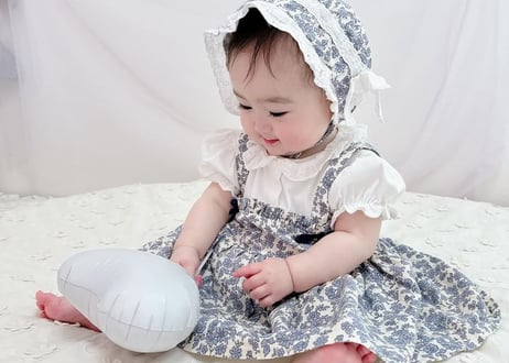 花柄チュールロンパース59〜90