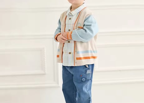 ディブベラカーcottonカーディガン73〜140