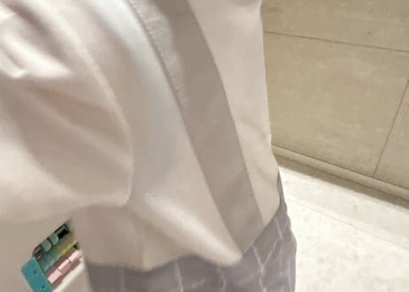 即納⭐︎ライトグレースクエア蝶ネクタイロンパース66〜80