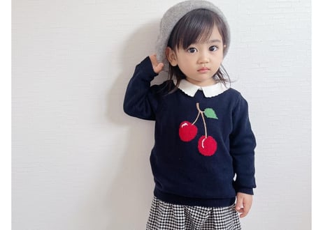 さくらんぼニットセーター🍒80〜130