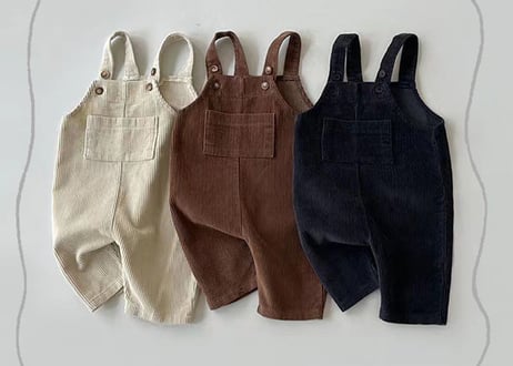コーデュロイサロペット(オーバーオール)80〜110