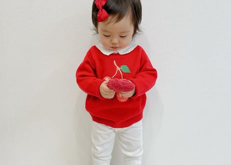 さくらんぼニットセーター🍒80〜130