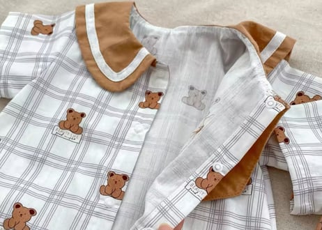 テディベアセーラーロンパース🧸66〜90