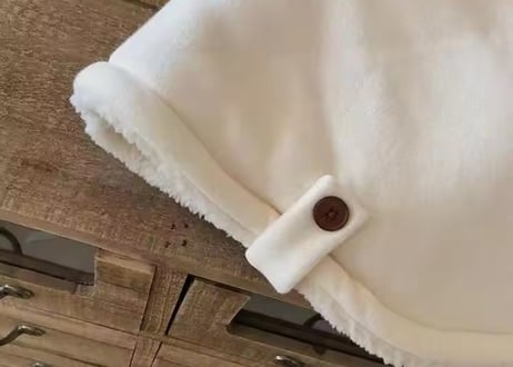 ふわふわくまちゃんポンチョ80〜120🧸
