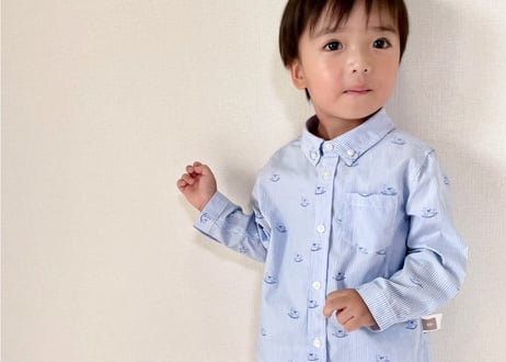 木馬コットンシャツ80〜130