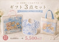 ギフト3点セット♡エプロン&バック＆ショップ袋