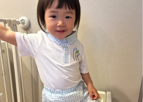 ギンガムチェックゴルフ刺繍セットアップ73〜110