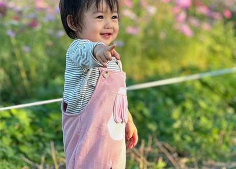 うさちゃんオーバーオールサロペット🐰66〜120