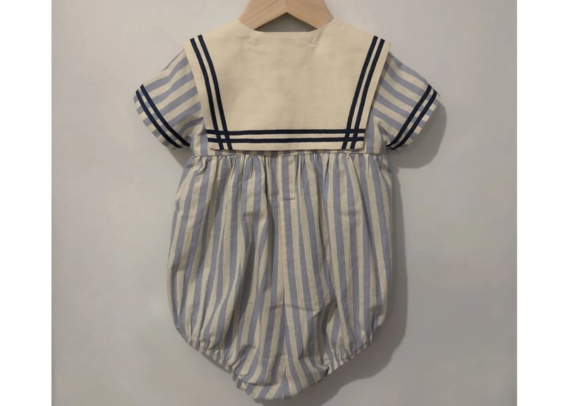 for pets only ロンパース　ボーダー　セーラー for pets only ロンパース ボーダー セーラー マリンセーラー