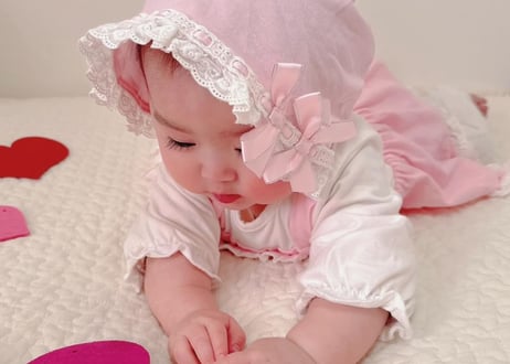 ラブリーリボンロンパース🎀新生児〜90