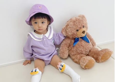 ドナルドデイジートレーナーロンパース66〜100🩵💜