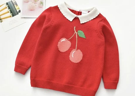 さくらんぼニットセーター🍒80〜130