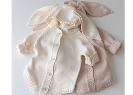 ラビットcottonロンパース🐰66〜90