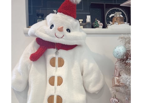 スノーマン⛄️Xmasロンパース🎄70〜100一部即納
