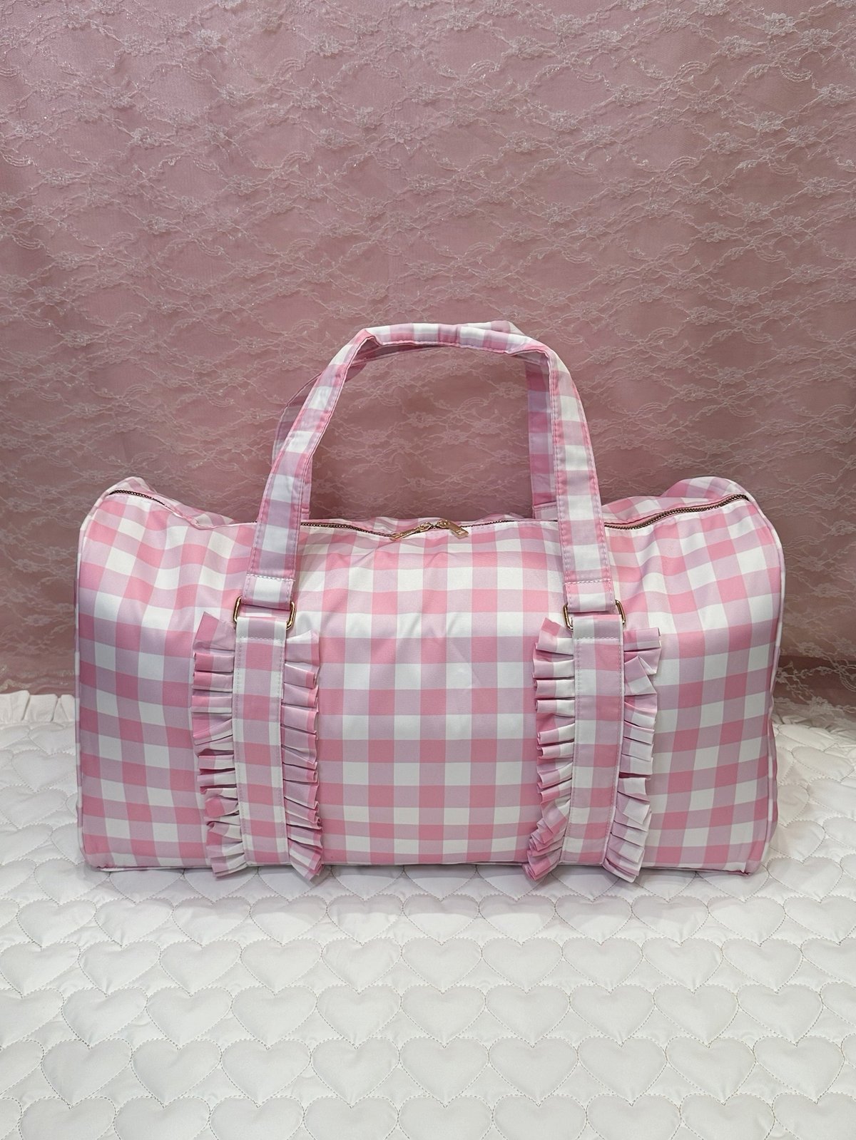 ギンガムチェック2wayマザーズバック | Prince