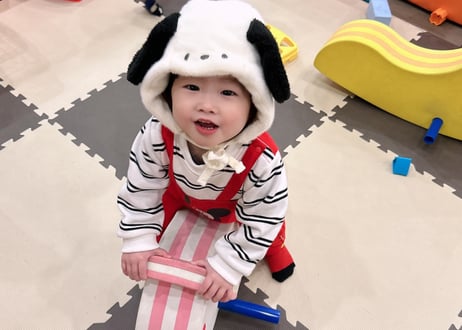 わんわんもこもこ帽子