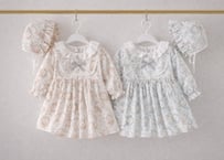 エリーズフラワーワンピース帽子付き59〜90