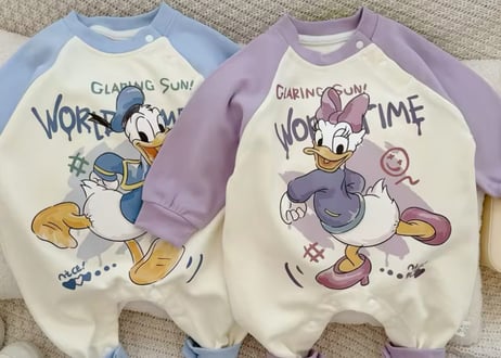 ドナルドデイジープリントロンパース♡66〜90