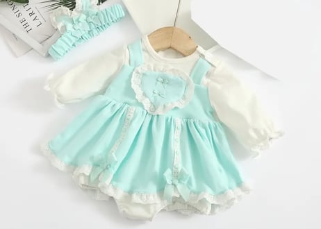 ラブリーリボンロンパース🎀新生児〜90