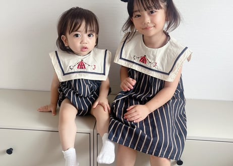 サーカスセーラーリンクロンパース＆ワンピース66〜140