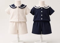 cottonセーラーセットアップ90〜140