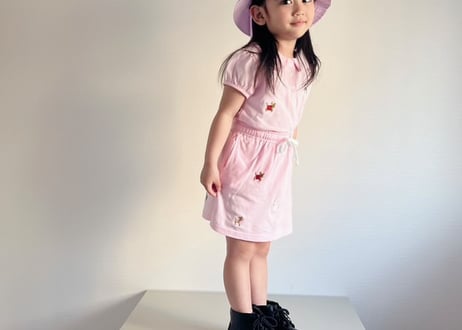 わんちゃん刺繍ポロセットアップ80〜140