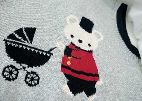 プリスくん兵隊コットンベスト80〜130(即納)
