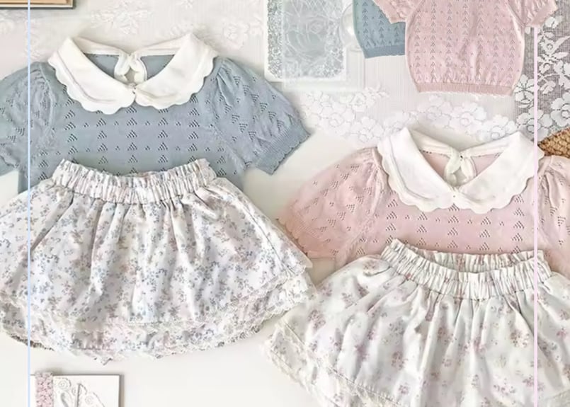 パステル襟付きサマーニット73〜110 | Prince