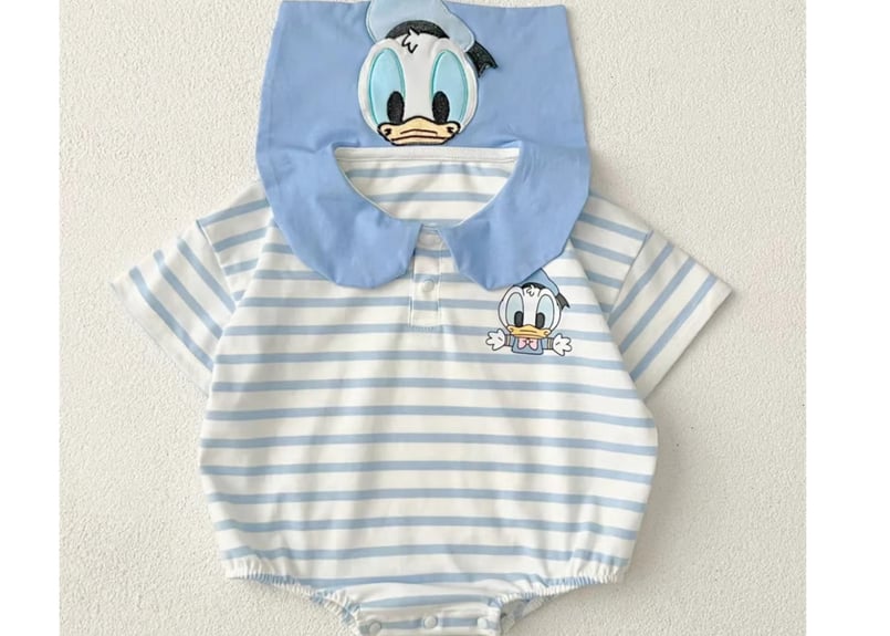 ドナルドデイジーセーラーロンパース[半袖］66〜100 | Prince