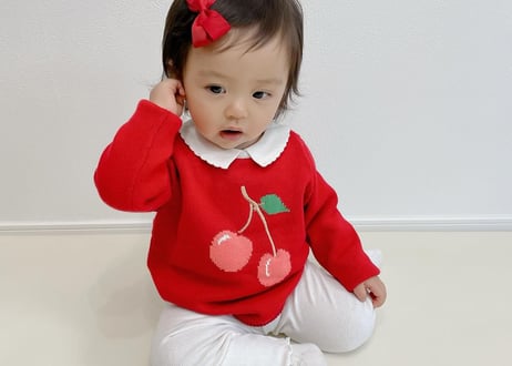 さくらんぼニットセーター🍒80〜130