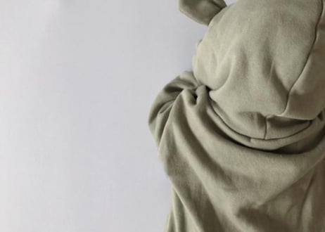 くまさんパーカーロンパース🧸65〜100一部即納