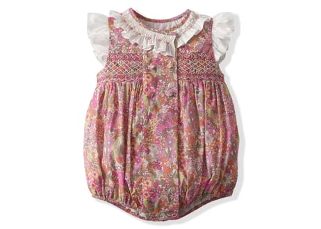 フラワーガーデンスモッキングロンパース66〜100